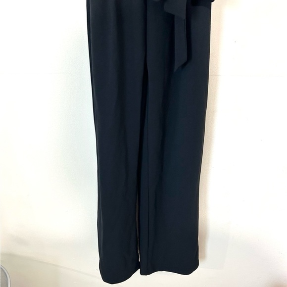 Nikki Lund Joy Black Long Sleeve Wide Leg Jumpsuit SIZE MEDIUM - Picture 5 of 9